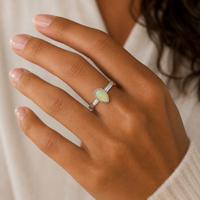 "Opal Aurora" Opal Ring (size 7.5)