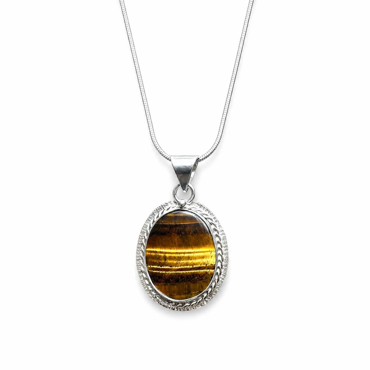 "Eye of the Tigress" Tiger's Eye Pendant