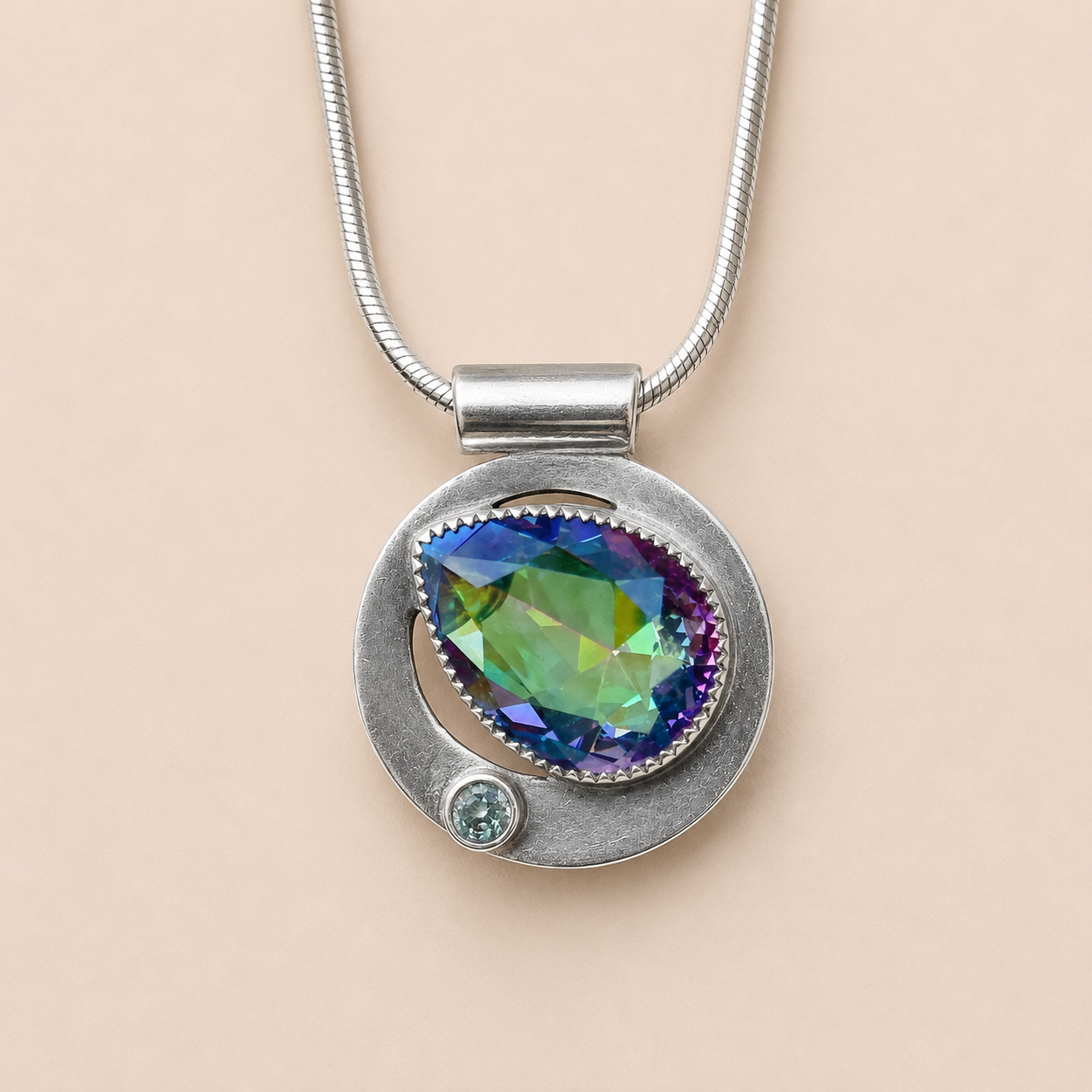 "Mystic Muse" Mystic Quartz Pendant