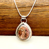 "Cosmic Anthem" Crazy Lace Agate Pendant