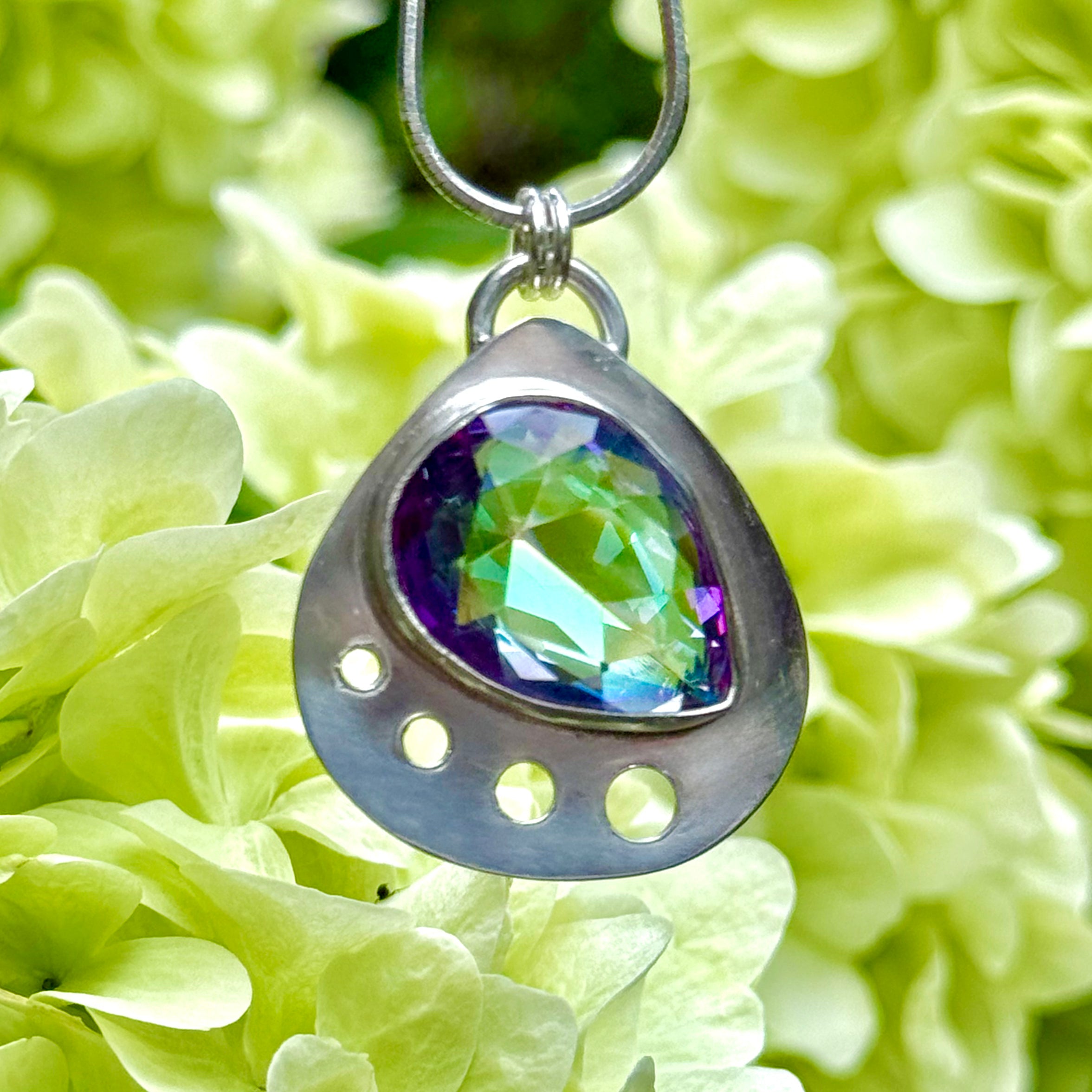 "The Mystic" Mystic Quartz Pendant