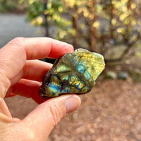 "Blue Flash" Labradorite Pendant