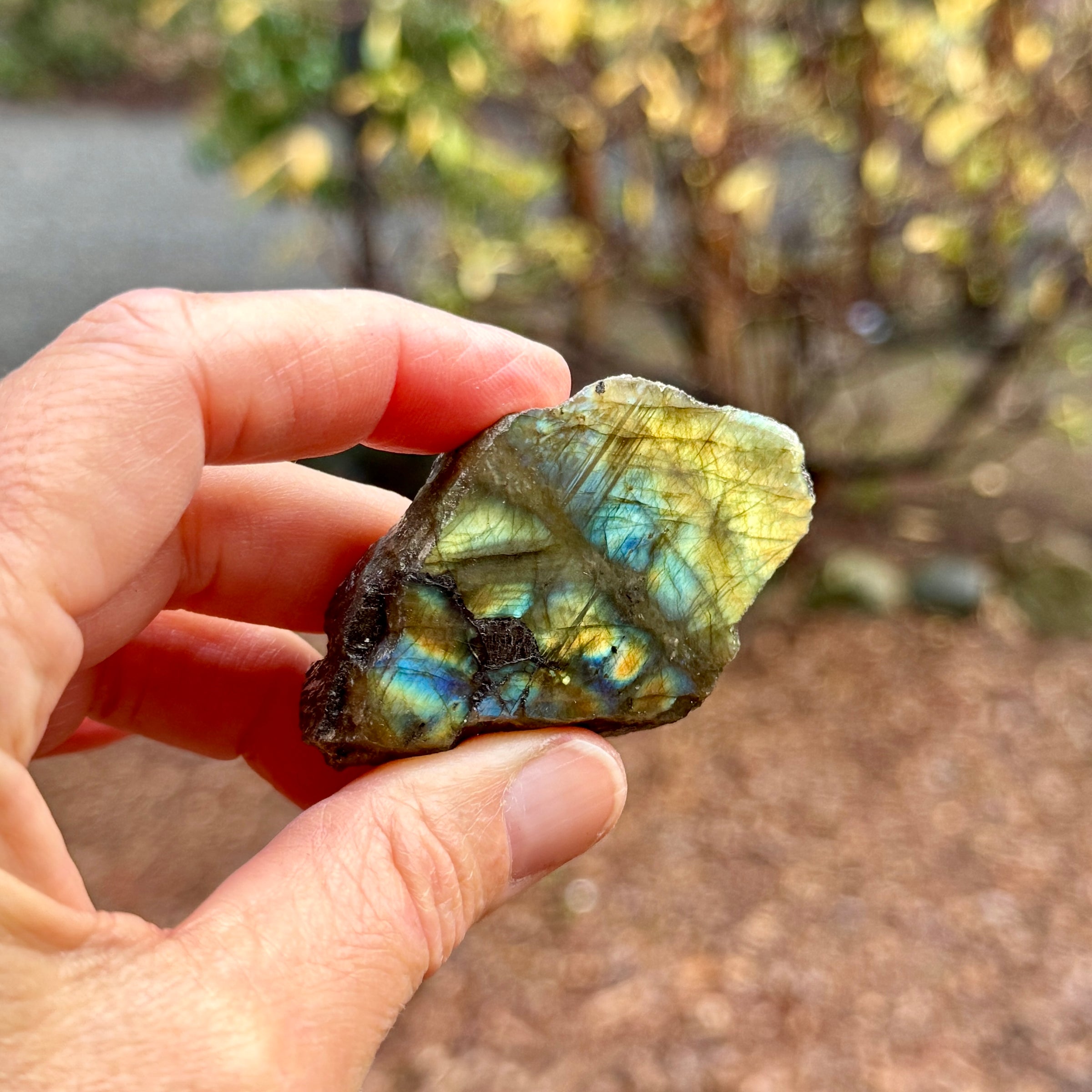"Blue Flash" Labradorite Pendant