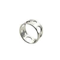 "Ace in the Hole" Sterling Silver Ring -- made to order in your size