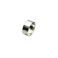 Hammered Sterling Silver Ring -- made to order in your size