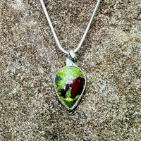 "Heart of a Dragon" Dragon Blood Jasper Pendant